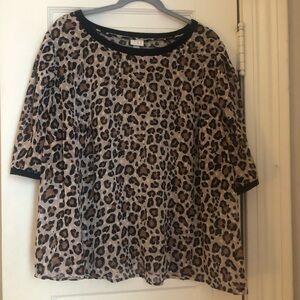 A New Day leopard top